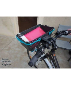 1 Support Vélo + 1 Kajo 15L Gris / Turquoise