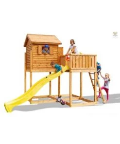 AIRE DE JEU MYSIDE Cabane Toboggan