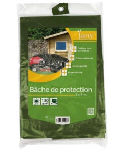 BACHE DE PROTECTION 130GR/M 3X4M