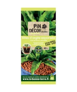 BILLES D'ARGILE EXPANSEE 8/16 MM BIO 40L