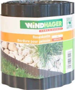 BORDURE GAZON ANTHRACITE 9X0.15M