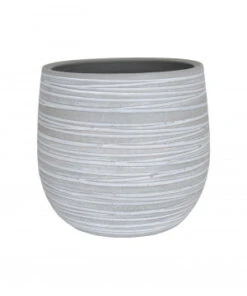 CACHE-POT DÓRIS 33CM GRIS