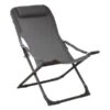 CHAISE PLIANTE RELAX EASY- GRAPHITE/GRIS