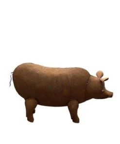 Cochon S/support Rouille