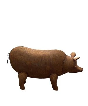 Cochon S/support Rouille