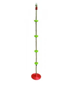 Corde A Noeuds Et Disque - Pour Portique