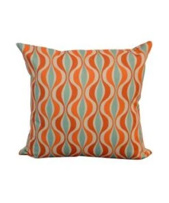 Coussin Motif 45x45 Decor Ondulation