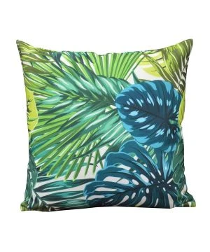 Coussin Motif 45x45 Decor Palmier Vert