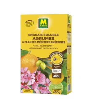 Engrais Soluble Agrume & Méditerranéenne 400G