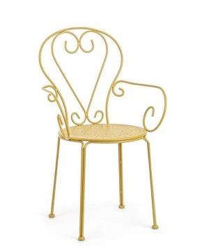 FAUTEUIL ETIENNE OCRE