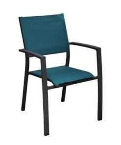 /Fauteuil Games Alu/Tpep - Graphite/Bleu
