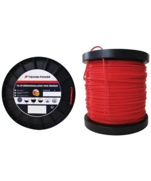 Fil Rond Ă2.4Mm 90M Pour Coupe-Bordures