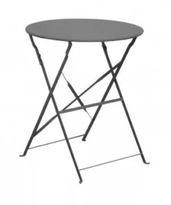 GUERIDON CUBA ROND 60 - GREY