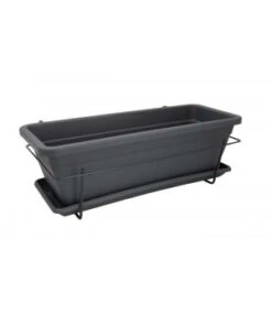 KIT JARDINIÈRE VENEZIA 40CM ANTHRACITE - Artevas