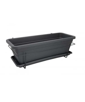 KIT JARDINIÈRE VENEZIA 40CM ANTHRACITE - Artevas
