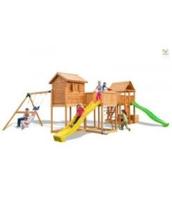 MAXI PORTIQUE PLAY BOX Balancoire Toboggan