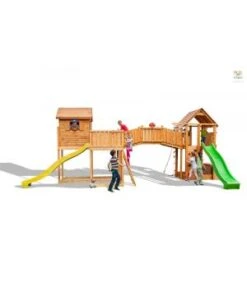 MAXI SET AIRE DE JEU SIZED PLAZA Toboggan