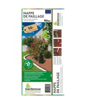 NAPPE DE PAILLAGE (125G/M²)(BRUN)