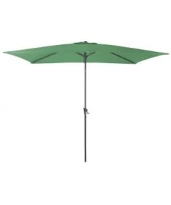 /Parasol 3X2 Manivelle Tilt - Grey/Vert