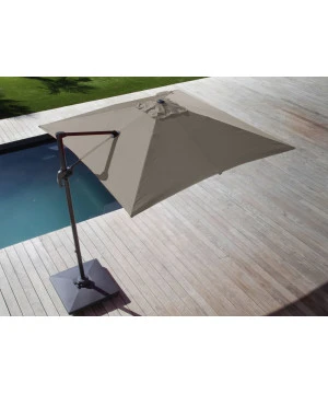 PARASOL DEPORTE 3X3 ROMA -TAUPE