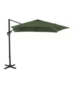 Parasol Déporté Roma 3x3 Grey Kaki