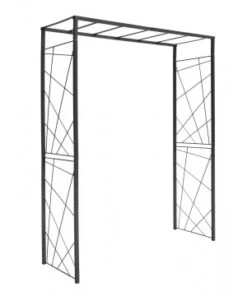 Pergola Tube CAR25 Mandala Anthracite 156x50x198