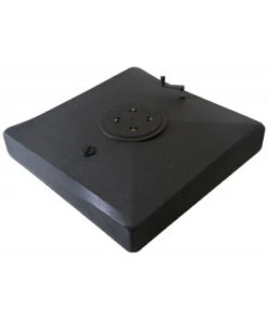 PIEDS A REMPLIR SUR ROUES - NOIR