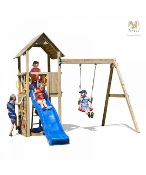 PORTIQUE CAROL2 Balancoire Toboggan