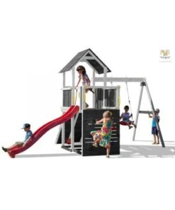 PORTIQUE CAROL3 Balancoire Toboggan