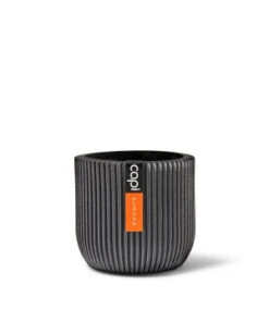 Pot Boule Groove 24x21 Noir