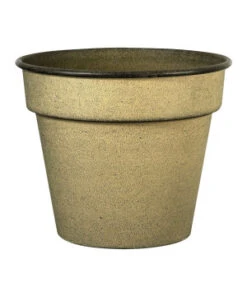 /Pot Dometal Jaune 37Cm