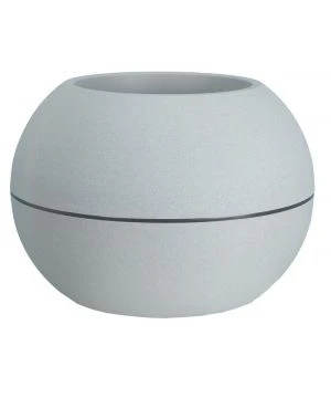 Pot Granit Boule D50 Stone -Pot Riviera