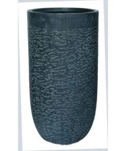 Pot Haut Corail Noir Fibre 43.5