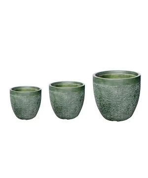 Pot Oeuf Corail Kaki Fibre 37.5