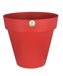 Pot Soleilla Rond 40 Rouge -Pot Riviera