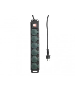 PRISE ETANCHE 6ENTREES - P/EXT.