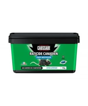 RATICIDE CANADIEN FORTE INFESTATION 720 G
