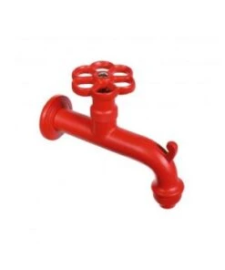 ROBINET LAITON ROUGE