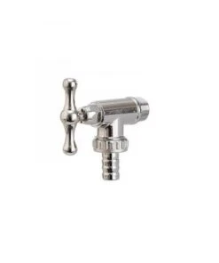 ROBINET LATERALE LAITON CHROME