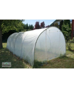 Serre 3x6m Pied Droit 2 Portes Zippées