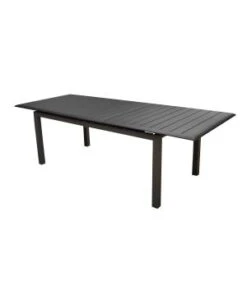 TABLE LOUISIANE 247 ALU - GRAPHITE