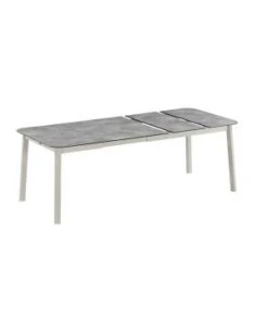 Table Oron 170/205x100 Hpl Allonge -ciment/sable