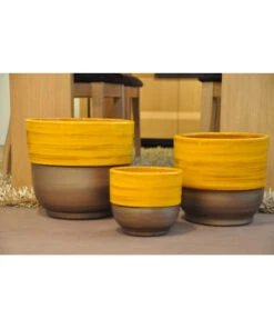 VASE REBORD IBIZA SUNSHINE D30 H27