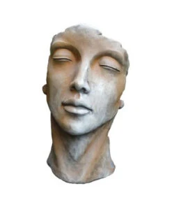 VISAGE FEMME 1/2 ROUILLE 115CM